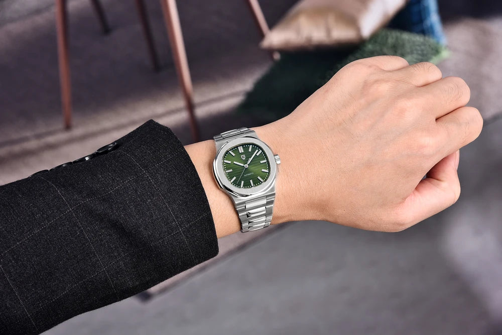 PAGANI DESIGN 2024 New Sport Elegance Quartz watch for men 100M Waterproof Sapphire Mechanical watch 40MM Automatic men watch