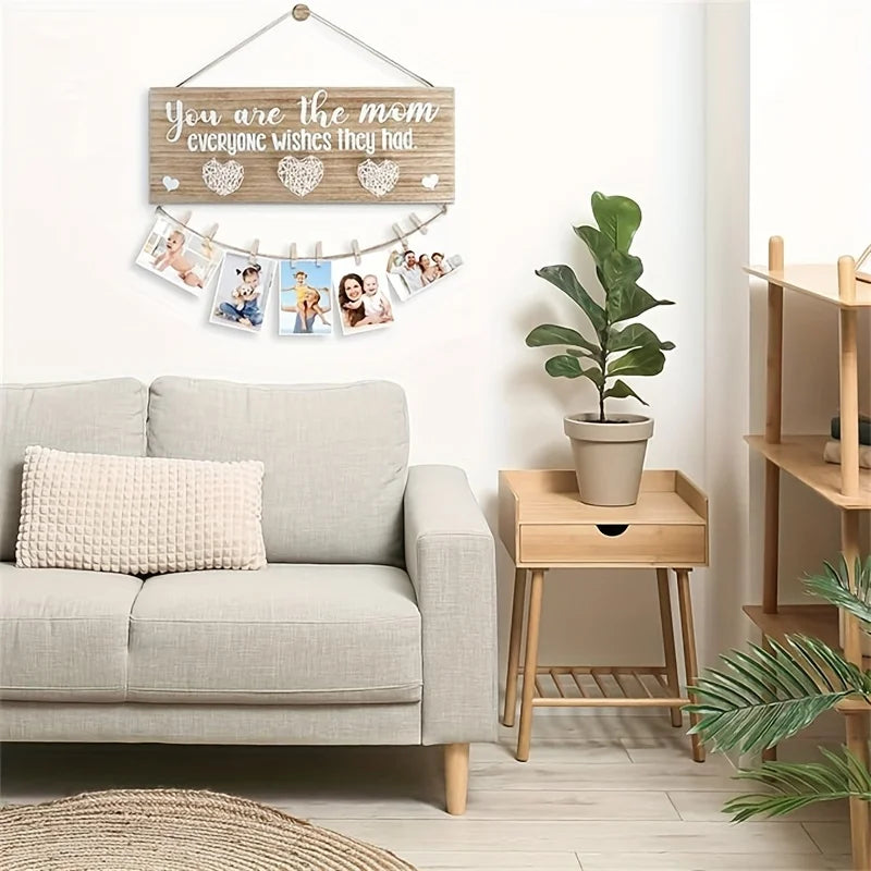 Mom Birthday Gifts from Daughter Son Kids - Mothers Day Picture Frame - Thanksgiving Christmas Birthday Gifts for Mom Ideas