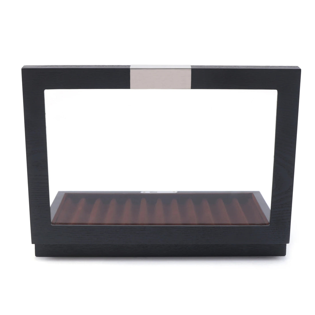 Wood Pen Display Box Luxury Fountain Pen Collector 12 Slot Pen Storage Organizer Case with a Key