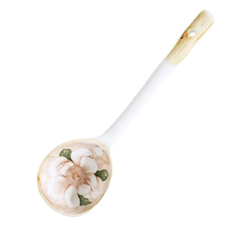 Ramen Bowls And Spoons Creative Ceramics Anti-scald Instant Noodle Bowl Cute Bowl Pretty Bowl