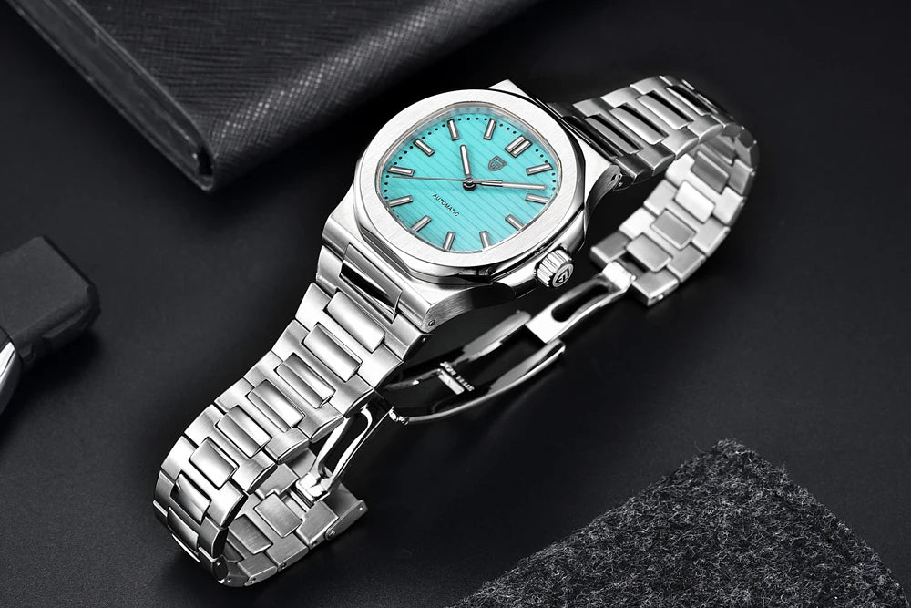 PAGANI DESIGN 2024 New Sport Elegance Quartz watch for men 100M Waterproof Sapphire Mechanical watch 40MM Automatic men watch