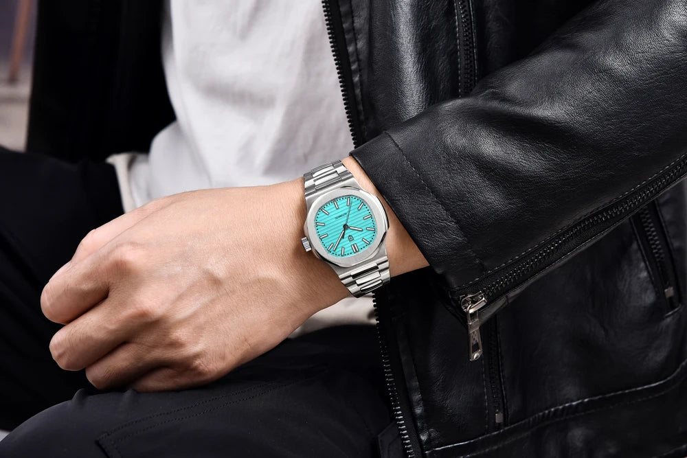 PAGANI DESIGN 2024 New Sport Elegance Quartz watch for men 100M Waterproof Sapphire Mechanical watch 40MM Automatic men watch