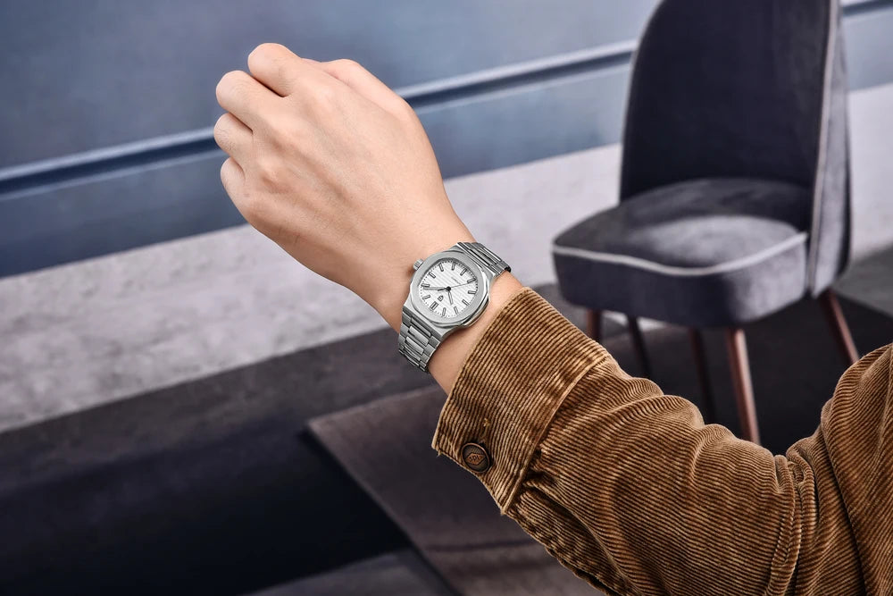 PAGANI DESIGN 2024 New Sport Elegance Quartz watch for men 100M Waterproof Sapphire Mechanical watch 40MM Automatic men watch